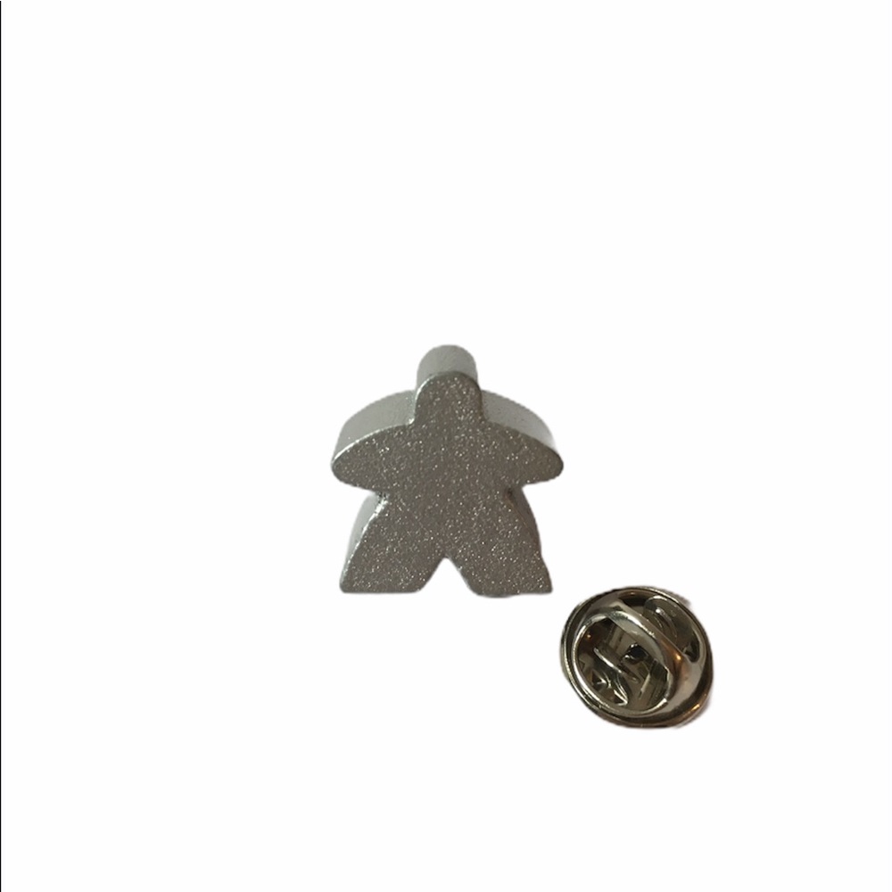 Meeple tie tack, meeples lapel pin